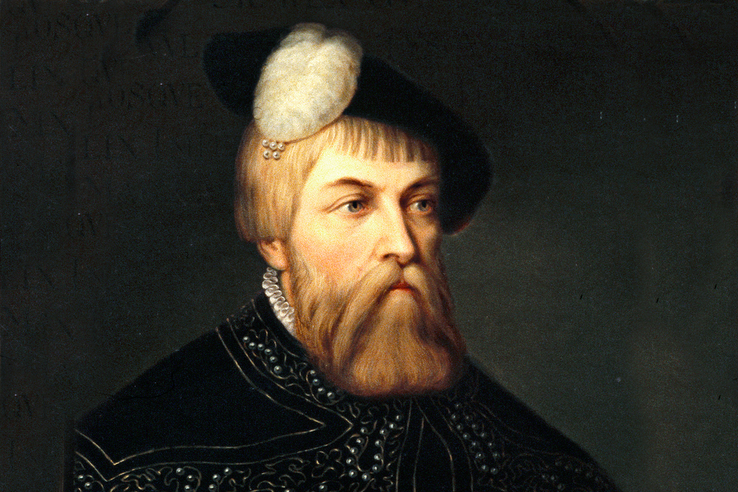 Målning på Gustav Vasa