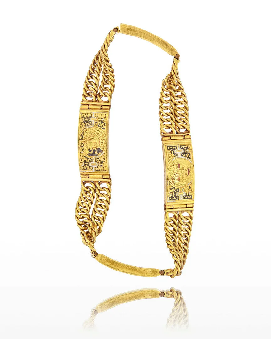Armband av guld.