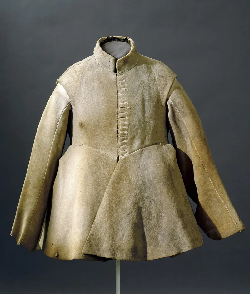 Gustav II Adolfs älghuddräkt från dödstillfället vid Lützen 1632