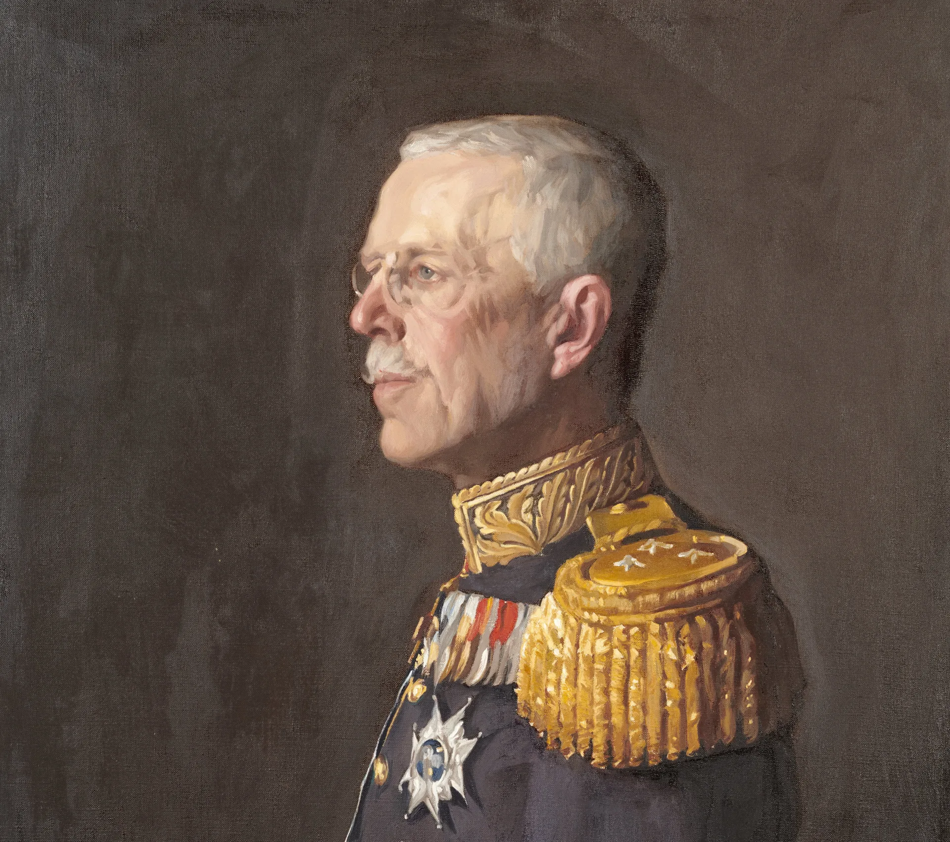 Porträtt Gustaf V.