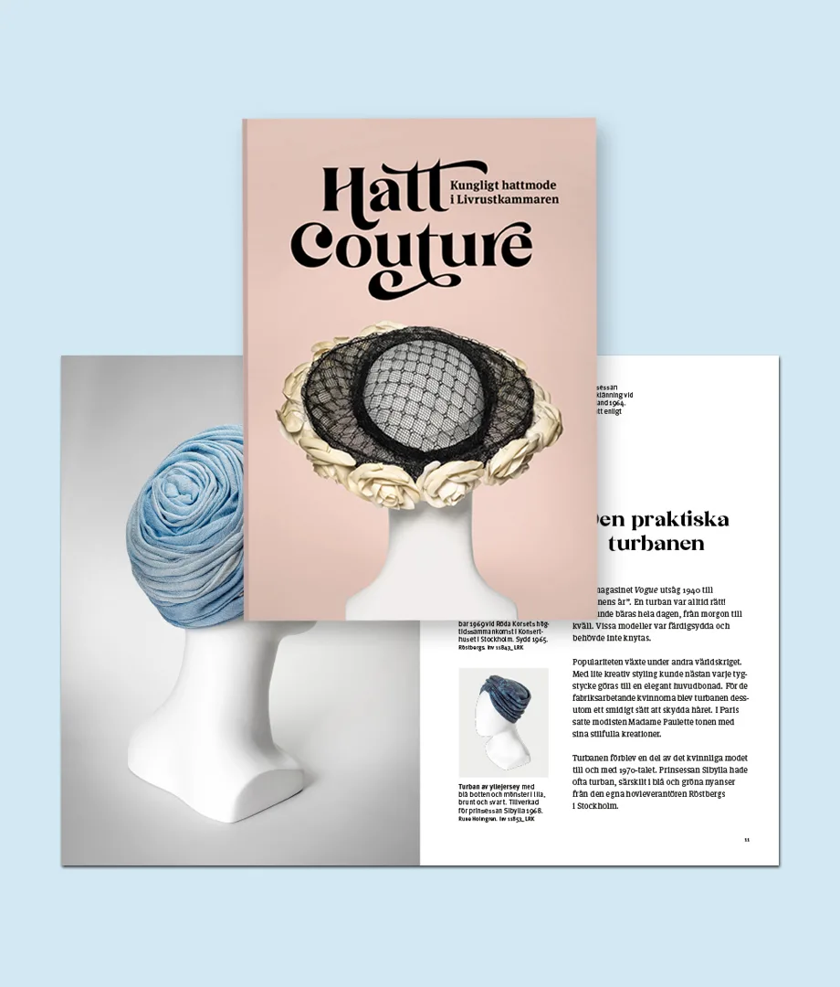 Omslaget till boken som pryds av en hatt.